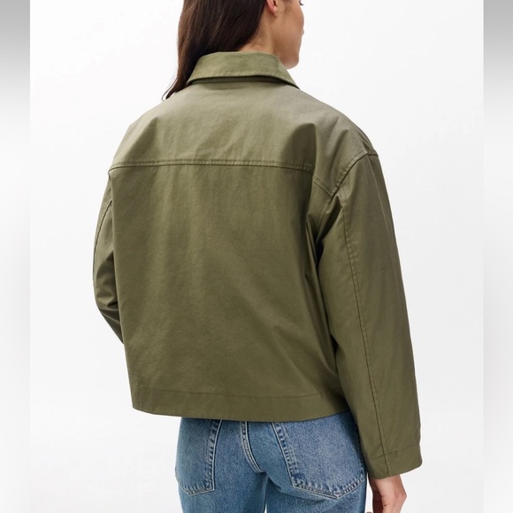 NWT RAG & BONE NONIE 2-IN-1 COTTON BARN JACKET GREEN S W REMOVABLE QUILTED LINER - Picture 7 of 16